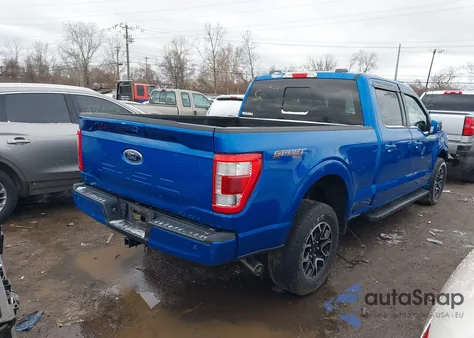 2021 Ford F-150 Lariat from USA, damaged, VIN 1FTFW1E56MFD08831